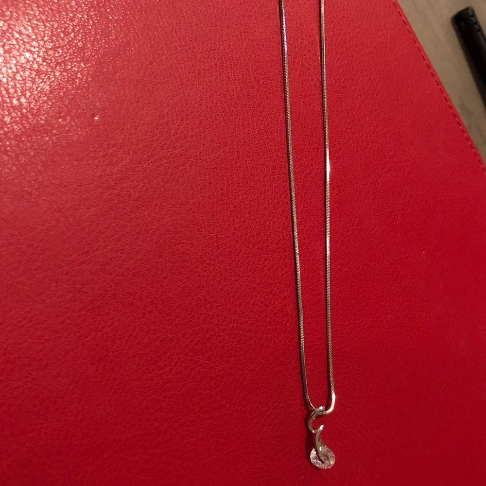 Swarovski Crystal Drop Necklace - image 3